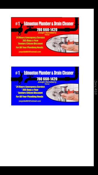 # 1 Edmonton Plumber & Drain Cleaner