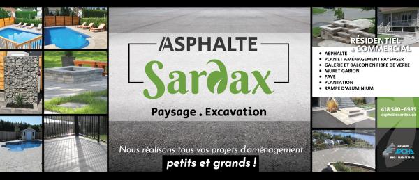 Asphalte Sardax Paysage