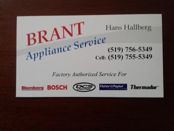 Brant Appliance Service