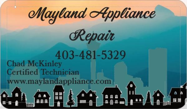 Mayland Appliance Repair & Services