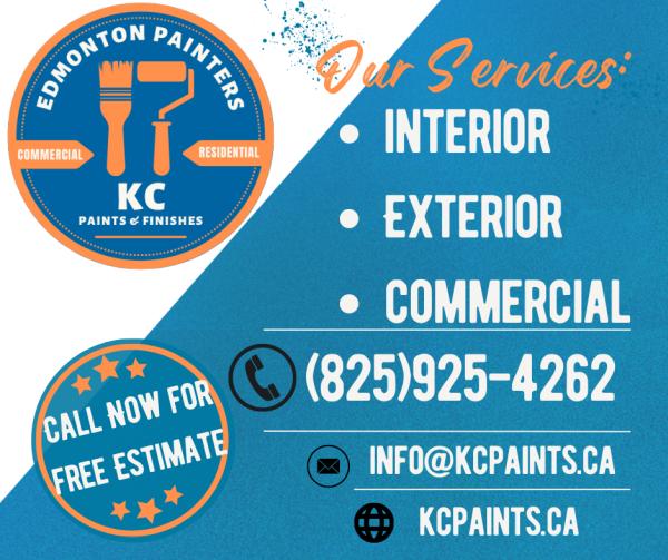 KC Paints and Finishes Edmonton