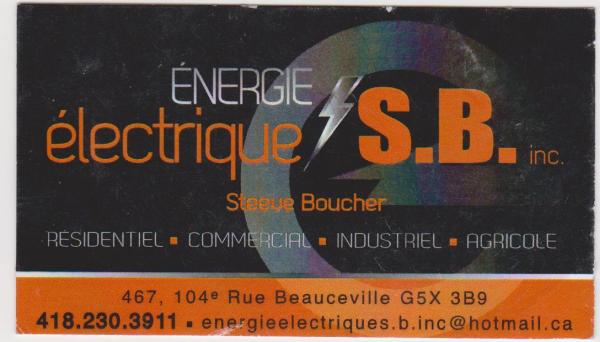 Énergie Électrique S.B. Inc.