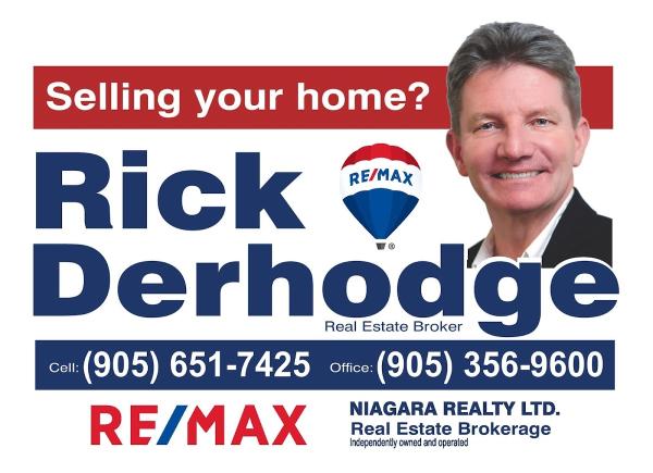 Rick Derhodge Remax Niagara Realty