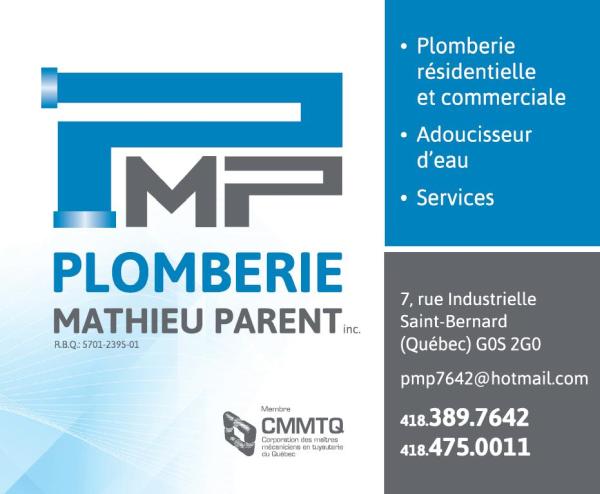 Plomberie Mathieu Parent Inc