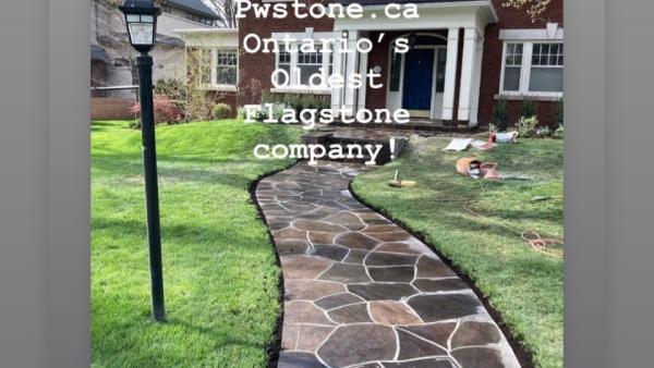 PW Stone Flagstone Niagara Hamilton & GTA