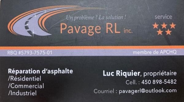 Pavage RL Inc.