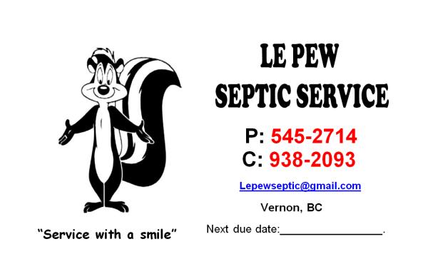 Lepew Septic Svc / Dba Manton Tank Svc