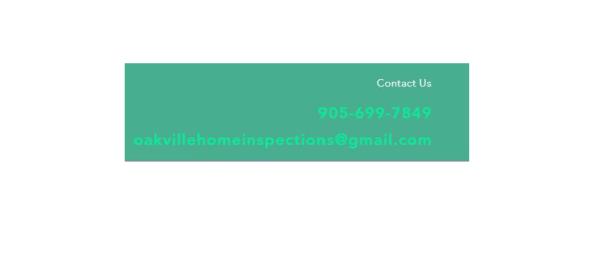 Oakville Home Inspections