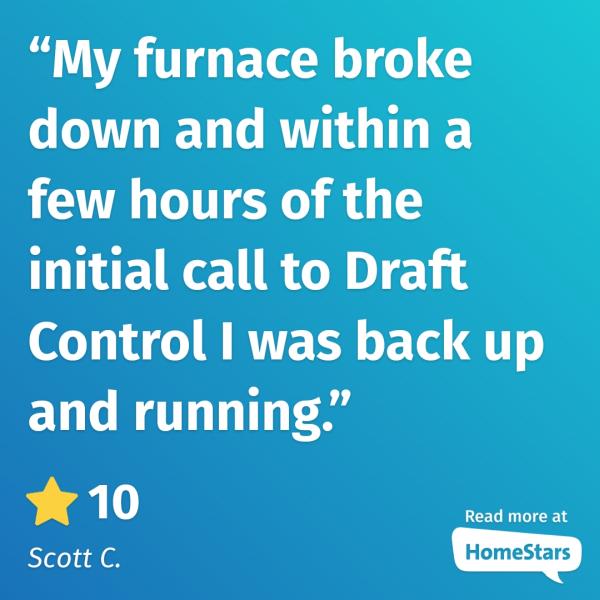 Draft Control Heating & Cooling Inc