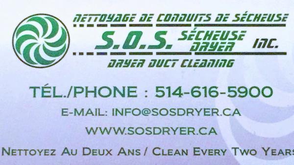SOS Dryer INC / SOS SÉcheuse