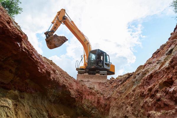 Excavation Fraser Rive-Nord