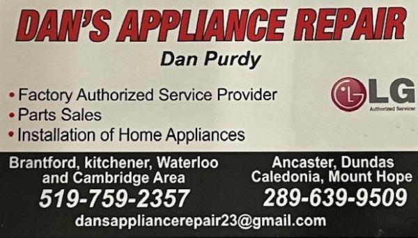 Dan's Appliance Repair