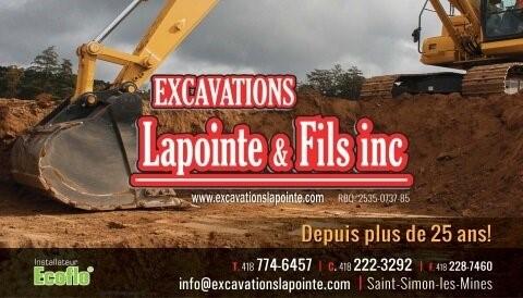 Excavation Lapointe & Fils Inc