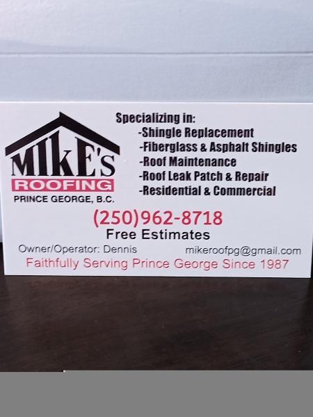 Mike's Roofing PG