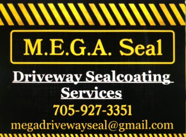 M.e.g.a. Seal Driveway/Asphalt Sealcoating