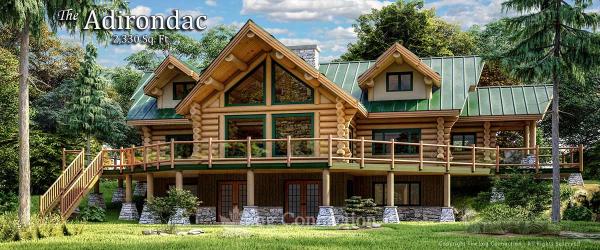 The Log Connection: Hand Crafted Log & Timber Homes