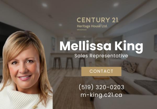 Mellissa King ~ Century 21 Heritage House Ltd. Brokerage