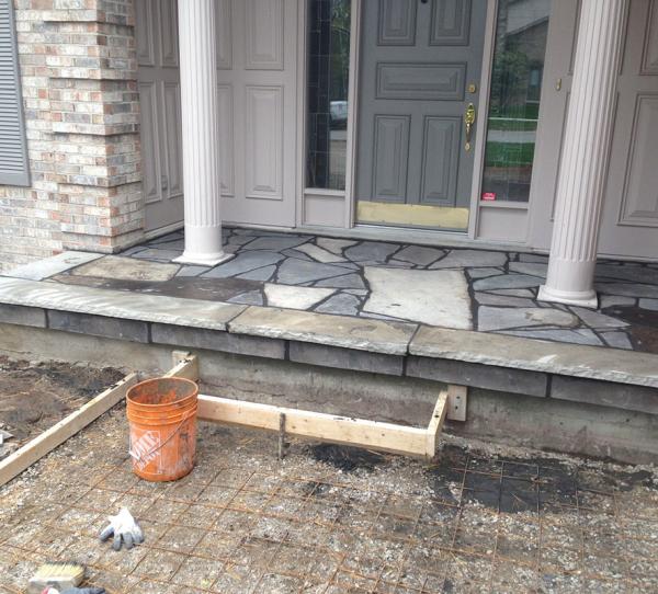Lancaster Flagstone Brick & Concrete