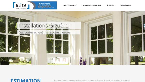 Installations Giguère Inc.