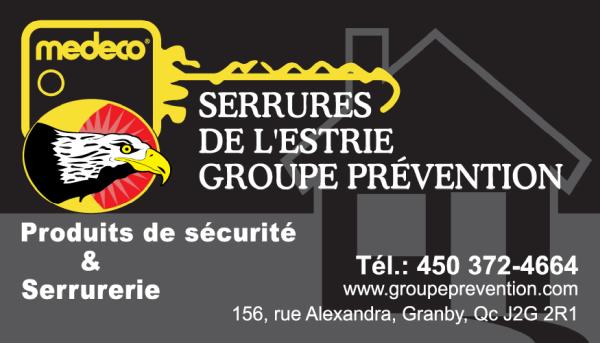 Serrures de l'Estrie