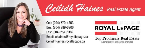 Ceilidh Haines-Realtor With Royal Lepage Top Producers