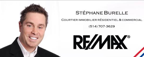 Stéphane Burelle Re/Max Extra Inc