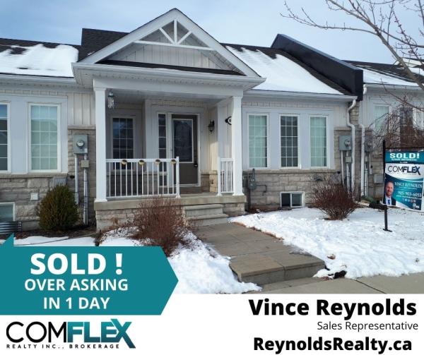 Vince Reynolds-Sales Representative Comflex Realty Inc