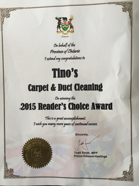 Tino's Carpet & Duct Cleaning