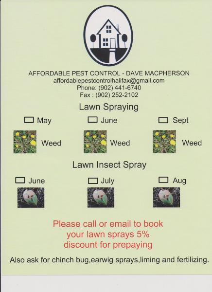 Affordable Pest Control and Property Inspection