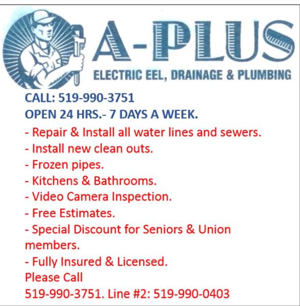 A Plus Electric Eel Drainage and Plumbing