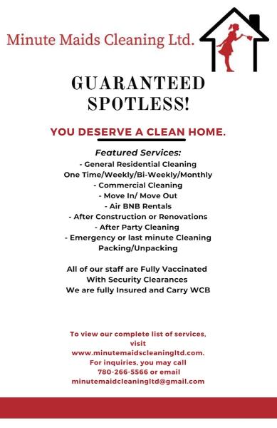 Minute Maids Cleaning Ltd.