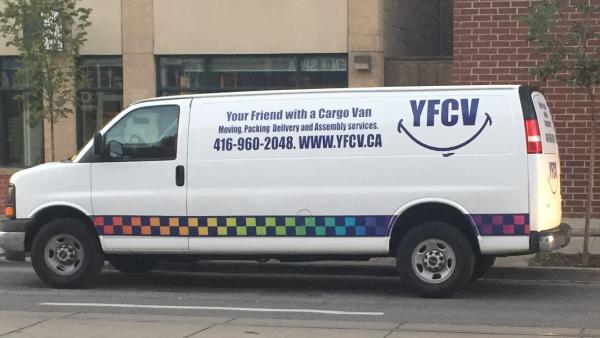 Your Friend With a Cube van