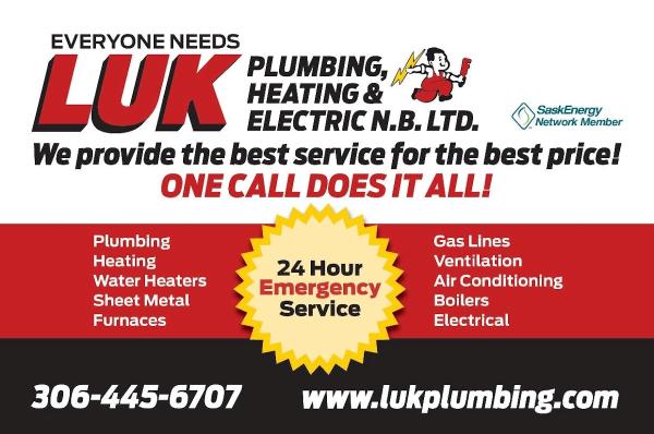 North Battleford LUK Plumbing Heating & Electric Ltd