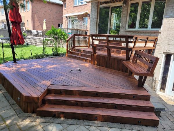 Envision Deck Staining