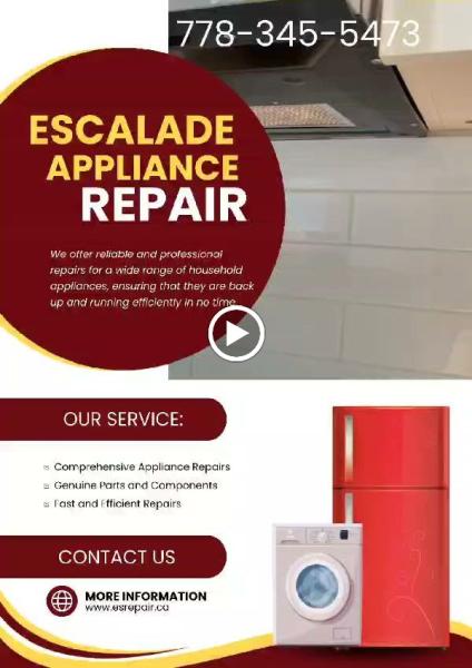 Escalade Appliance Repair Services