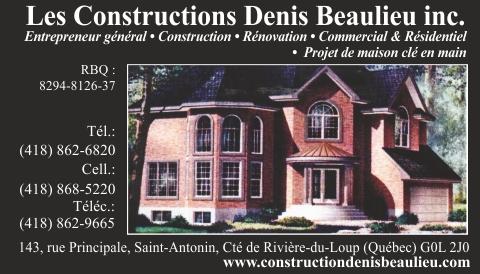 Les Constructions Denis Beaulieu Inc