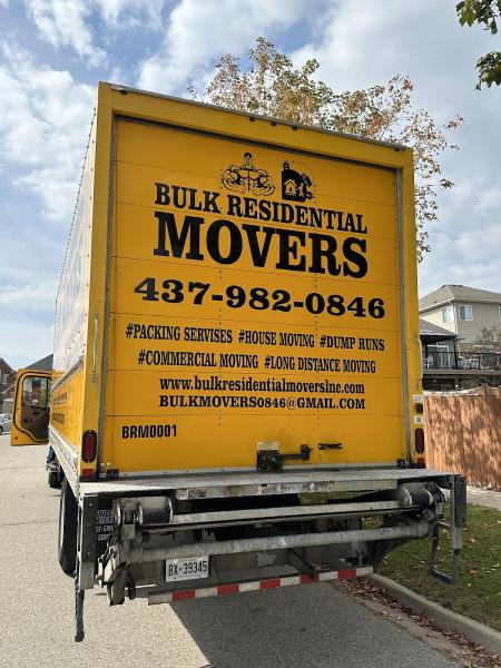 Bulk Residential Movers