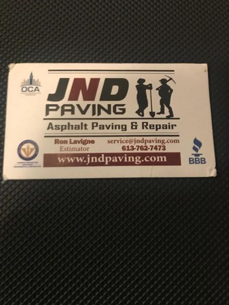 JND Paving Inc