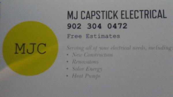 MJ Capstick Electrical