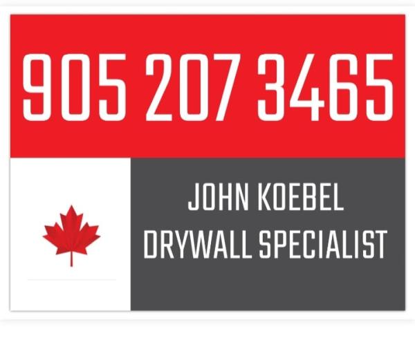 Drywall Specialists John Koebel