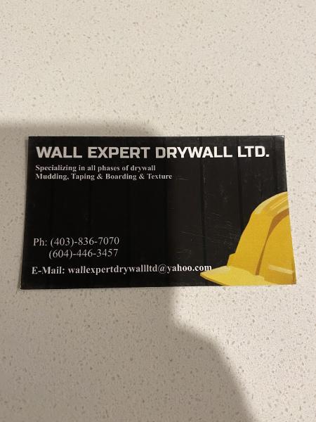 Wall Expert Drywall Ltd.