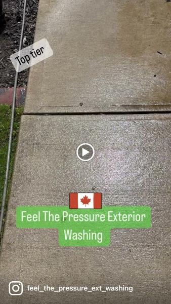 Feel the Pressure Exterior Washing