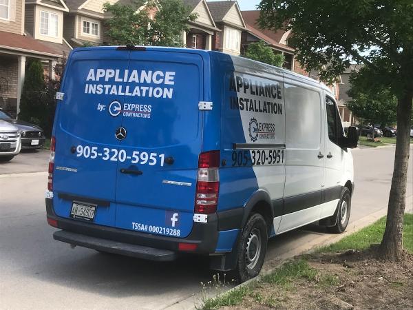 Appliance Installations by Express Contractors
