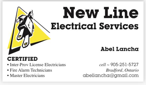 New Line Elecrical Services Ltd.