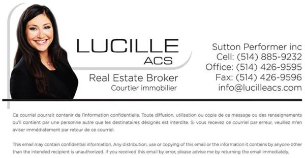 Lucille Acs – Courtier Immobilier Agréé