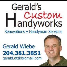 Gerald's Custom Handyworks Inc.