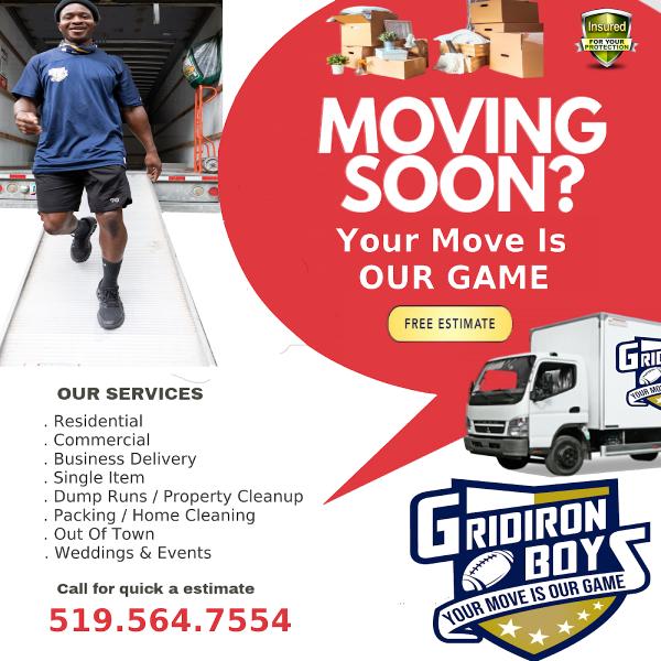 Gridiron Boys Moving & Muscle