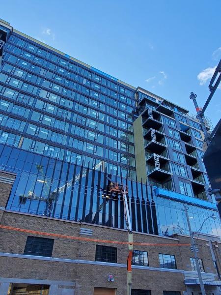 Upper Level Building Maintenance