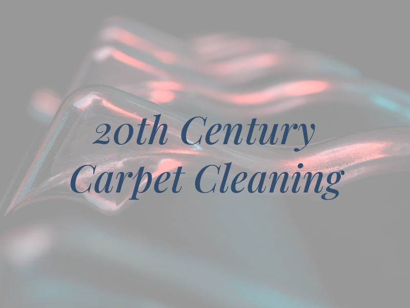 20th Century Carpet Cleaning Ltd