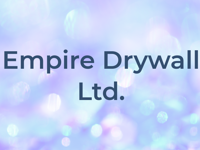 3D Empire Drywall Ltd.
